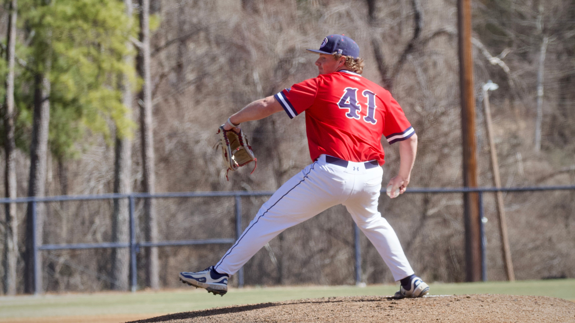 Number 41 pitching