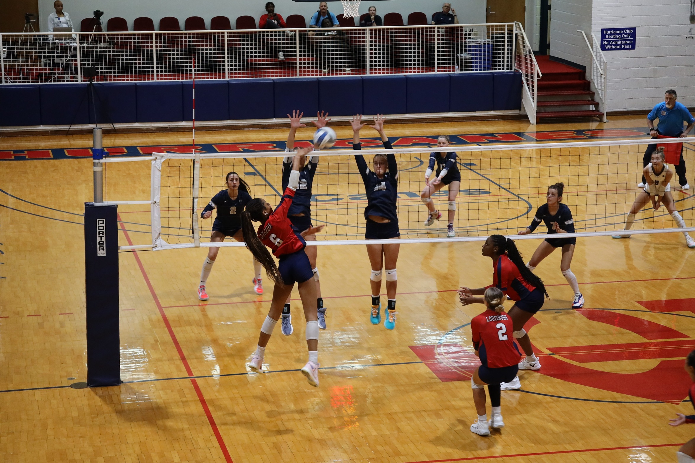 Hurricanes Battle Hard but Fall to Pitt in Four Sets