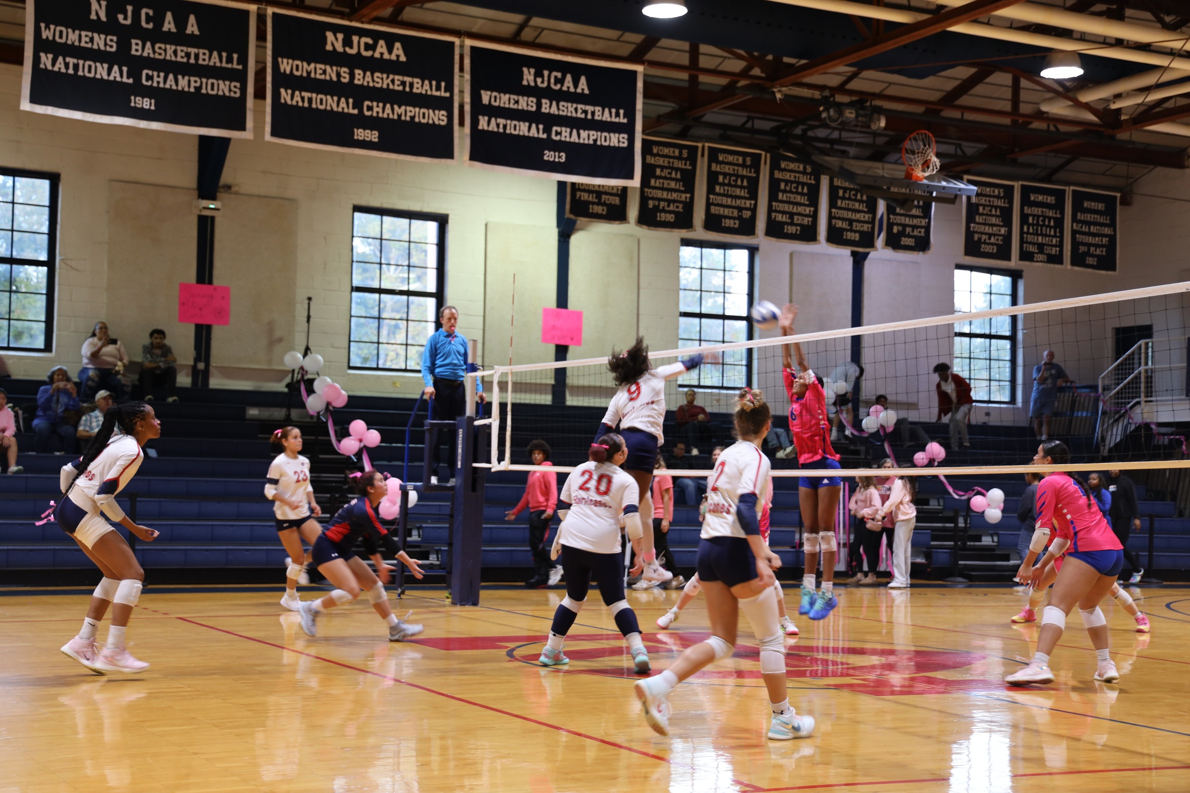 Hurricanes Battle Hard in Four-Set Road Match at Cape Fear